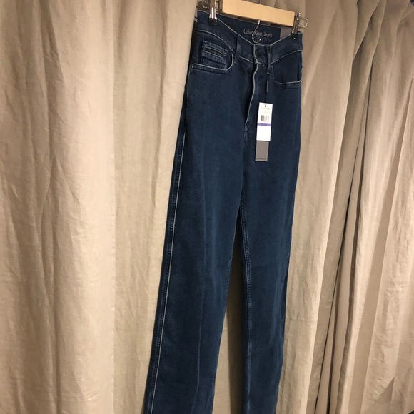 NWT Calvin Klein High Rise Jeans - Picture 6 of 7